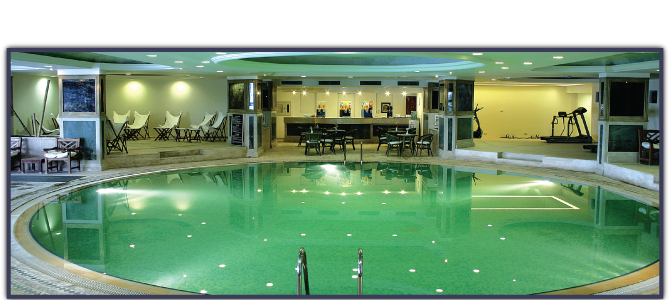 indoor hotel pool